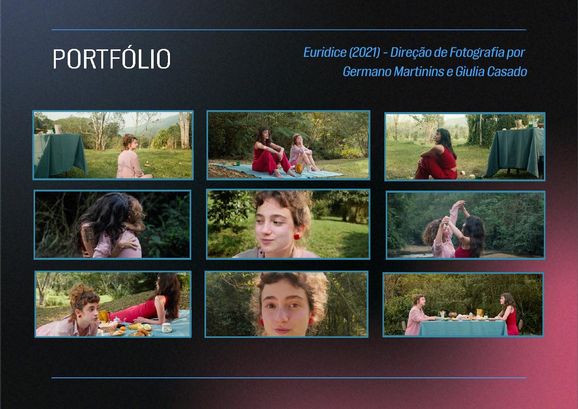 Frames do projeto Eurídice