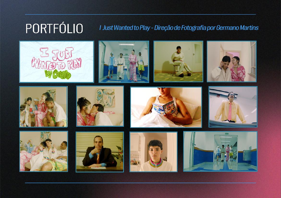 Frames do projeto I Just Wanted to Play